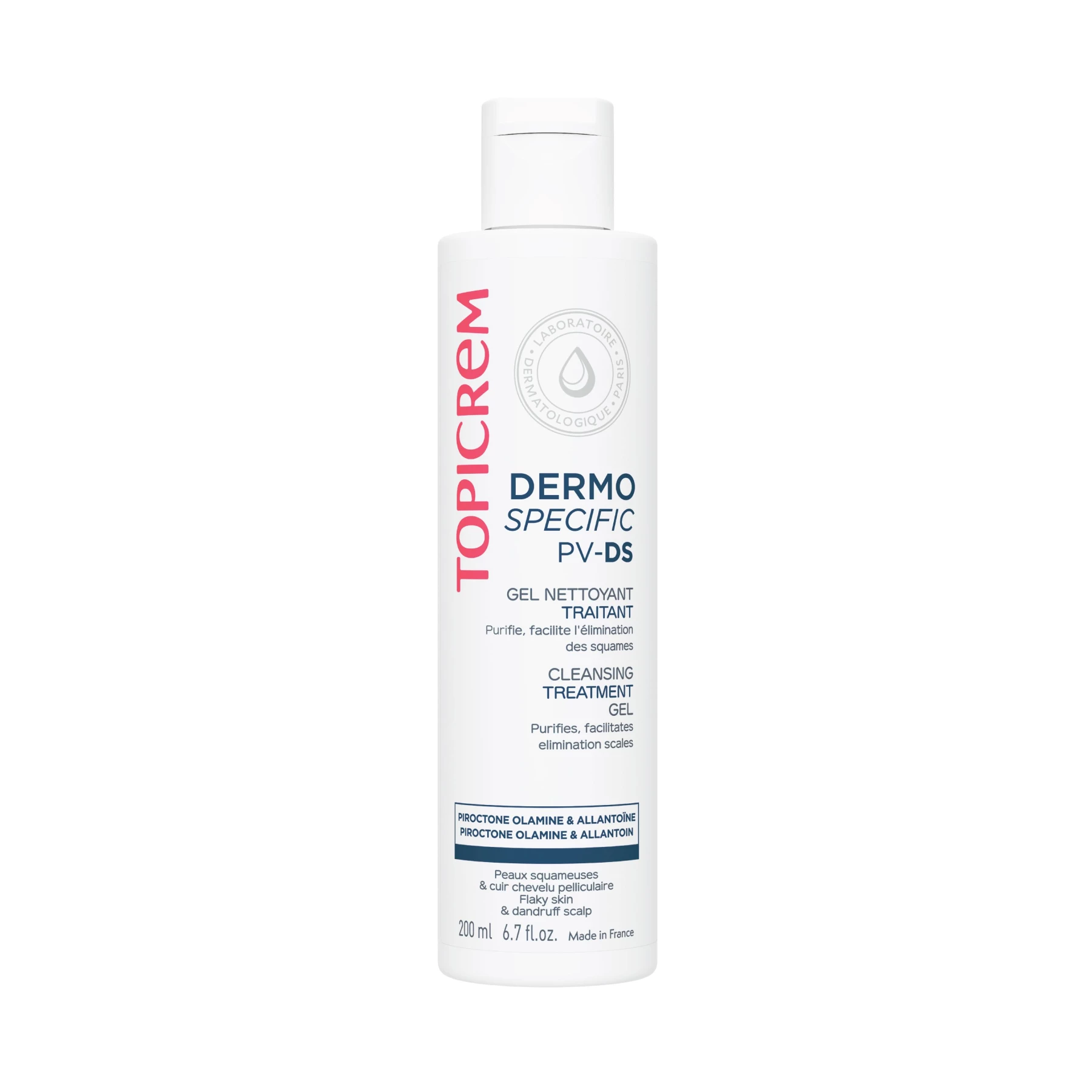 TOPICREM PV/DS CLEANSING GEL 200ML