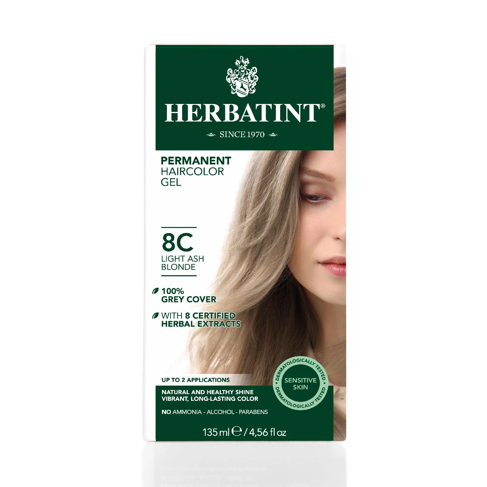 HERBATINT 8C LIGHT ASH BLONDE 150ML
