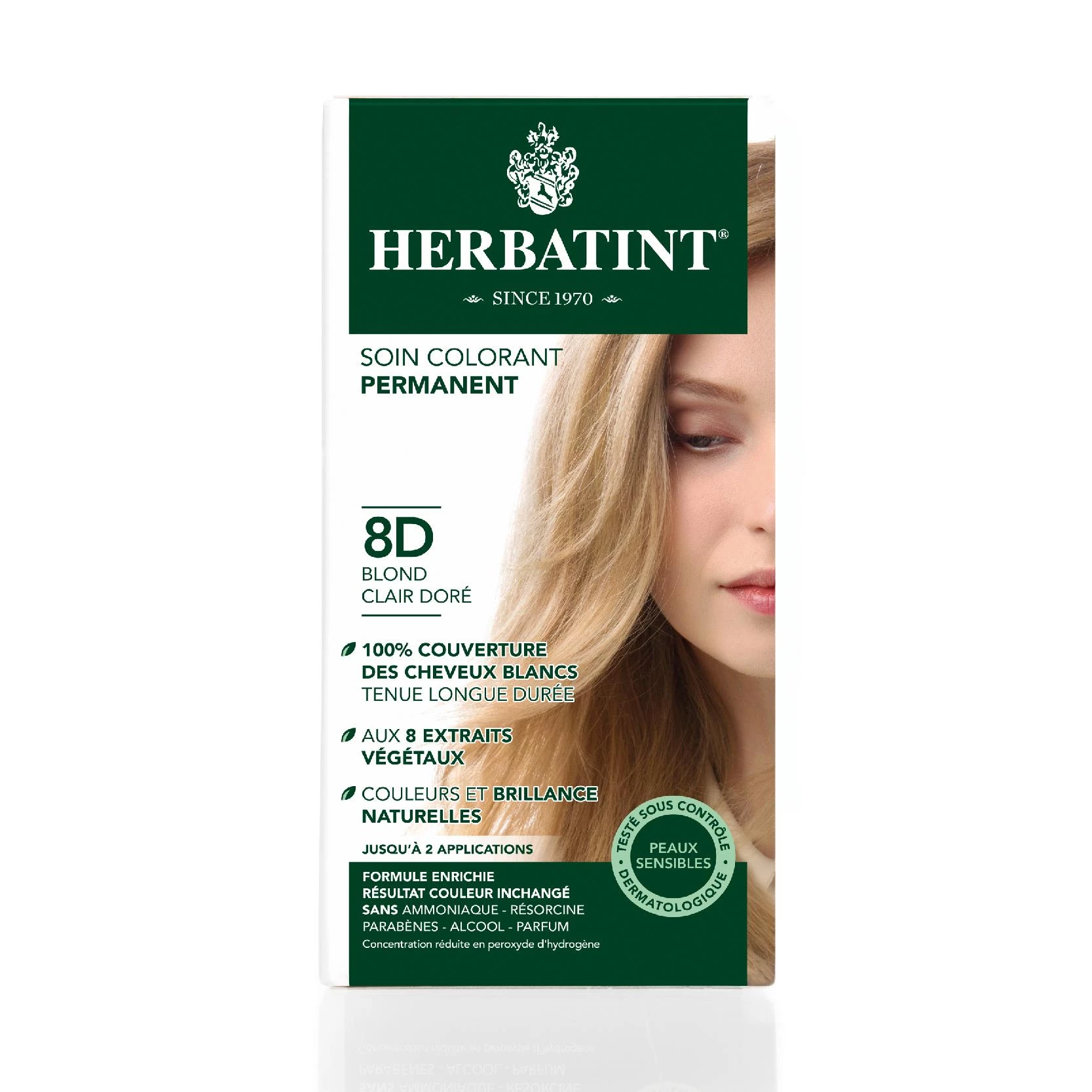 HERBATINT 8D LIGHT GOLDEN BLONDE 150ML
