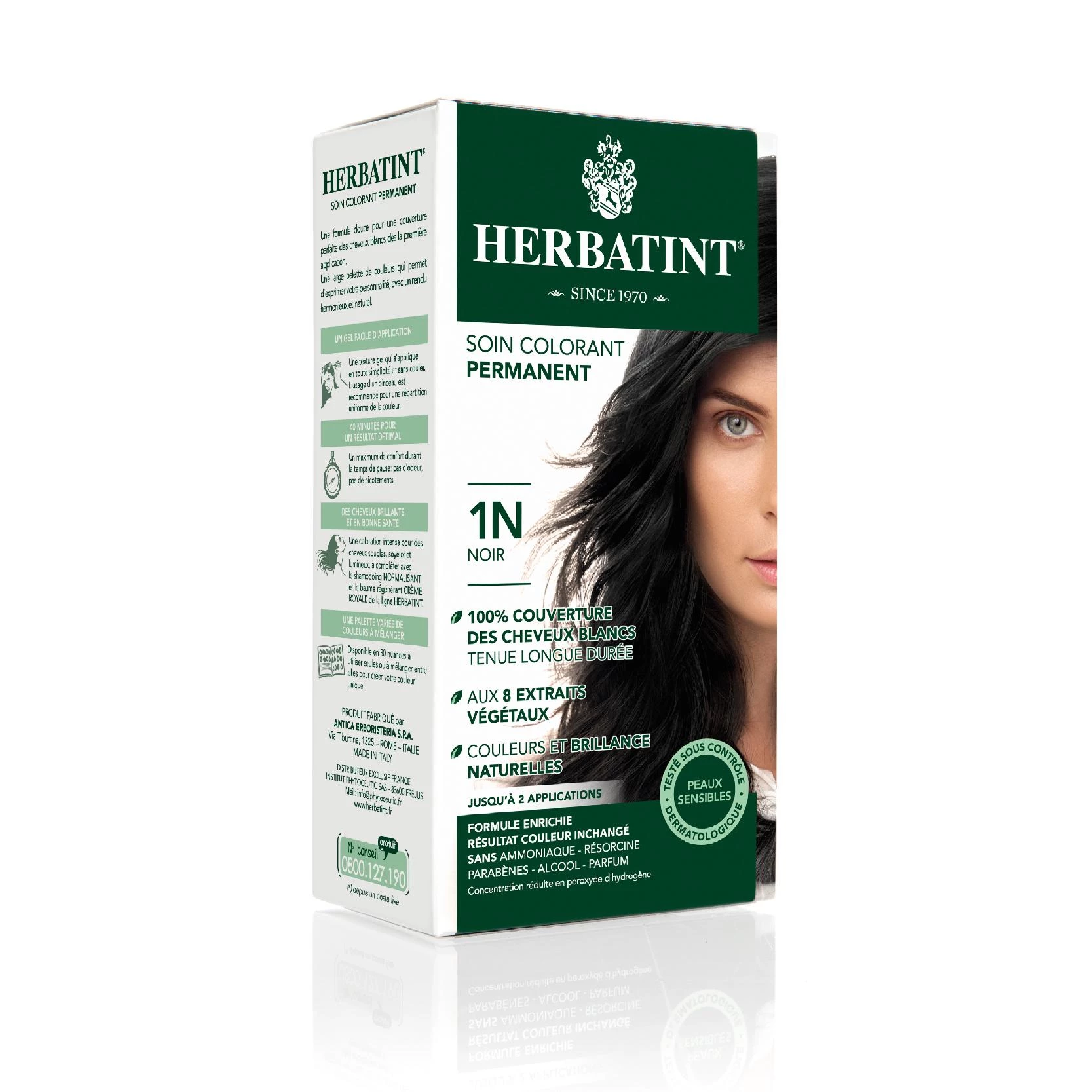 HERBATINT 1N BLACK 150ML