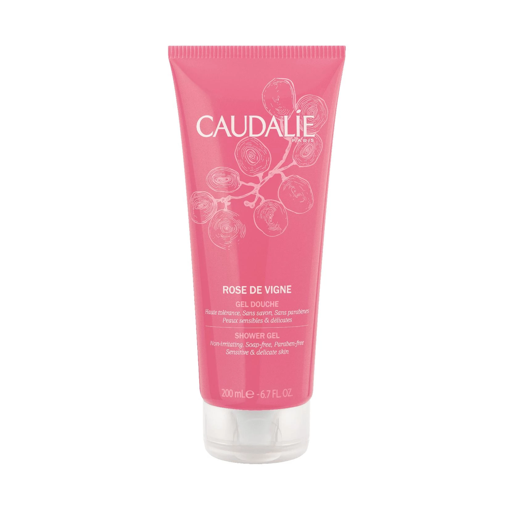 CAUDALIE ROSE DE VIGNE SHOWER GEL 200ML