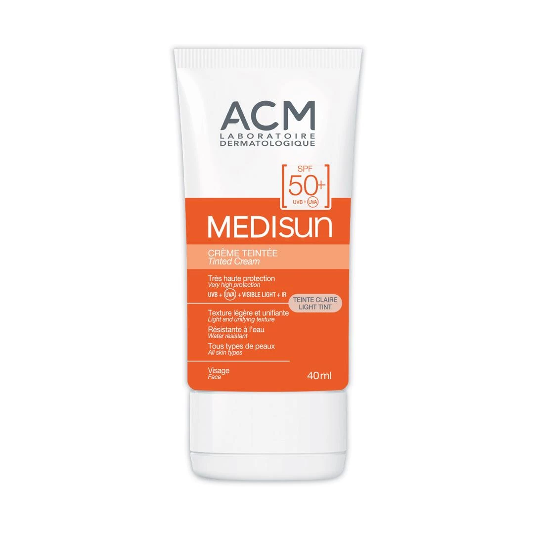 ACM MEDISUN TINTED CREAM SPF50+ (LIGHT TINT) 40ML