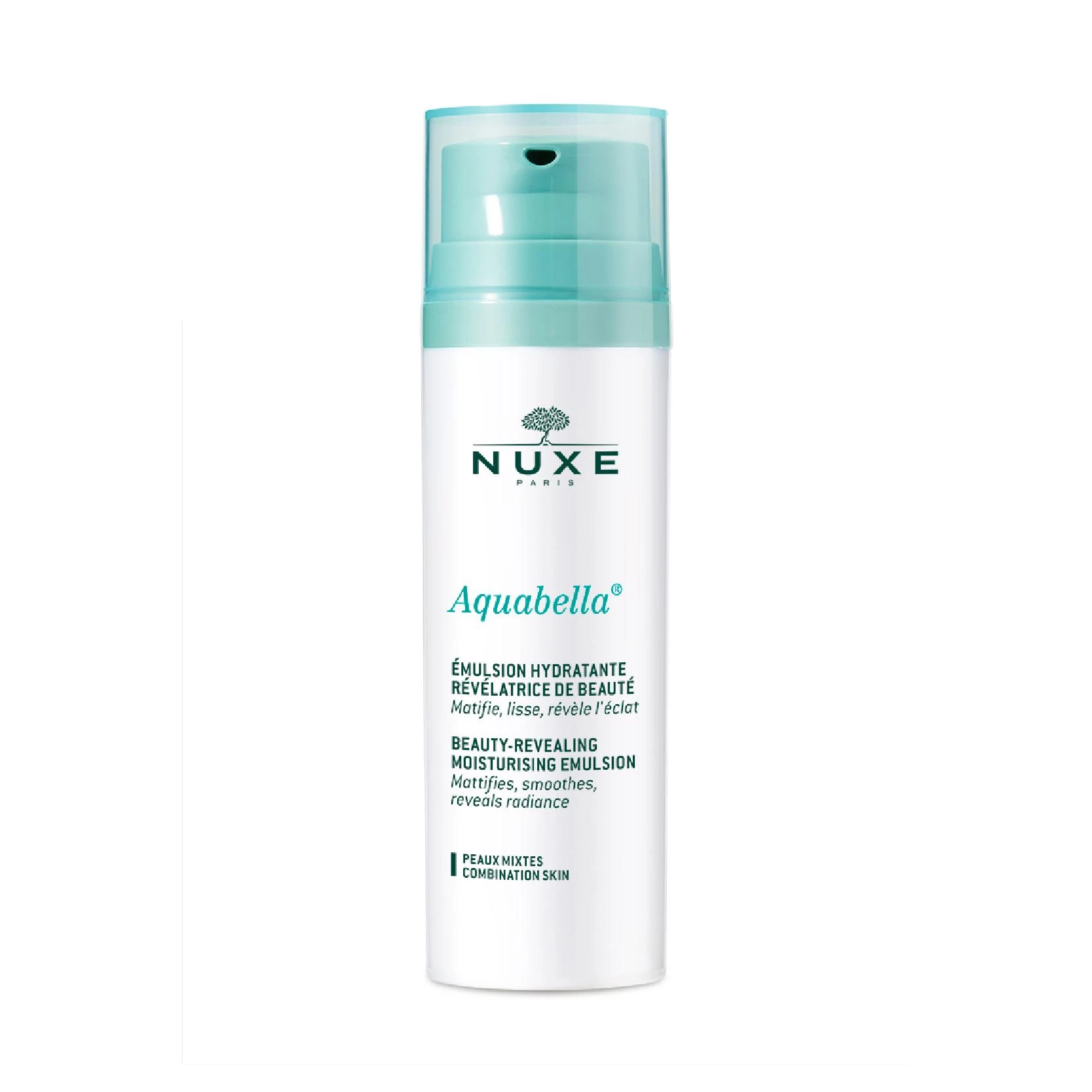 NUXE AQUABELLA BEAUTY-REVEALING MOISTURISING EMULSION 50ML