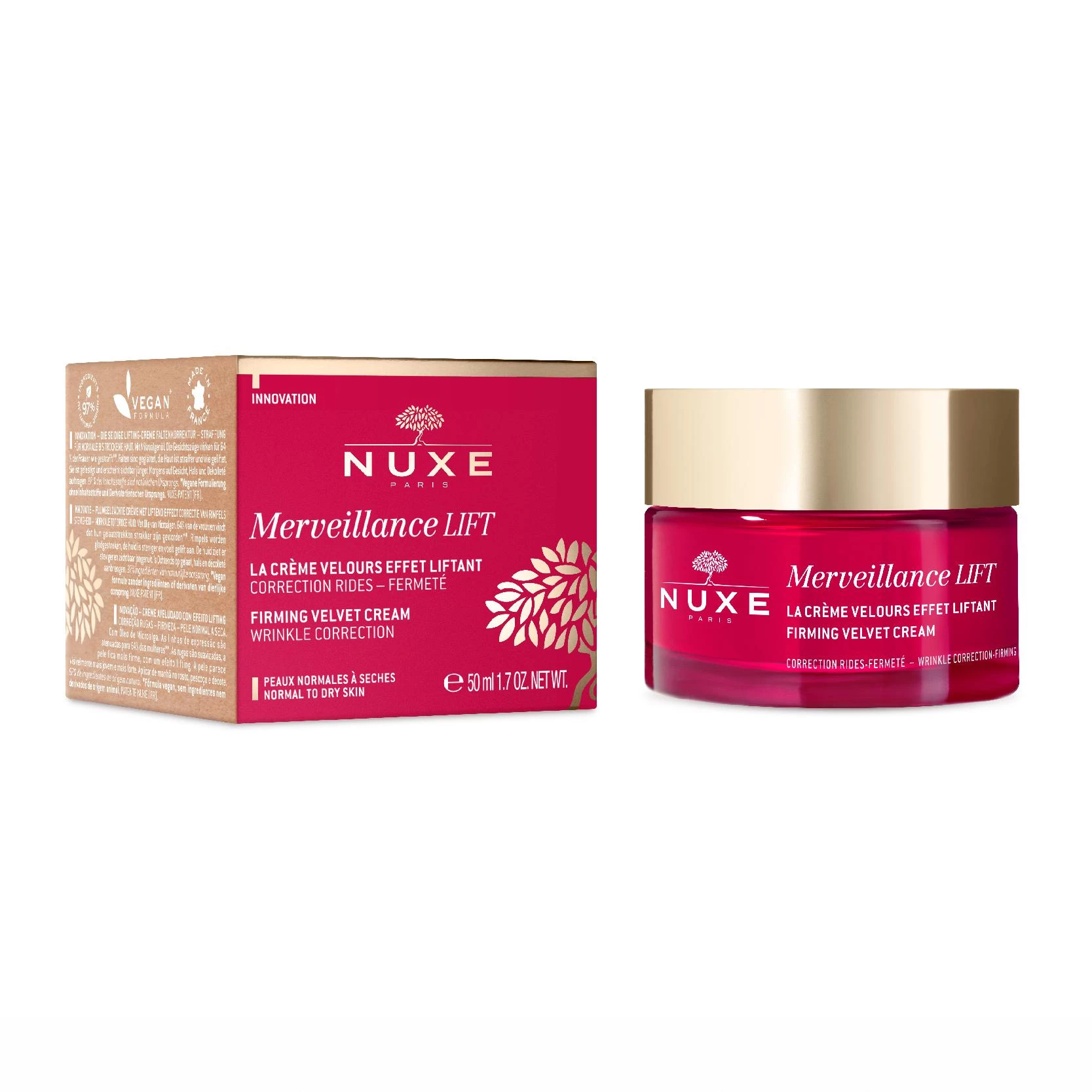 NUXE MERVEILLANCE LIFT FIRMING VELVET CREAM 50ML