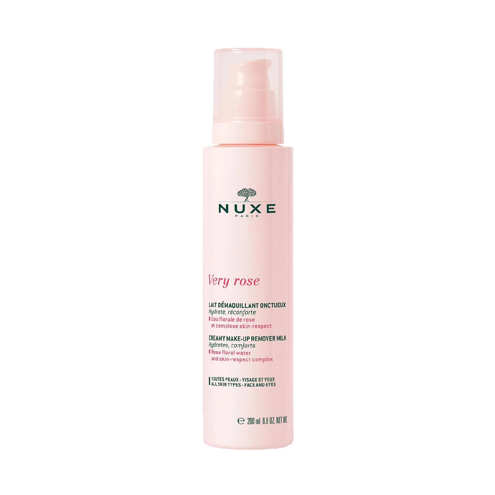 NUXE VERY ROSE CREAMY MAKE-UP REMOVER MILK 200ML