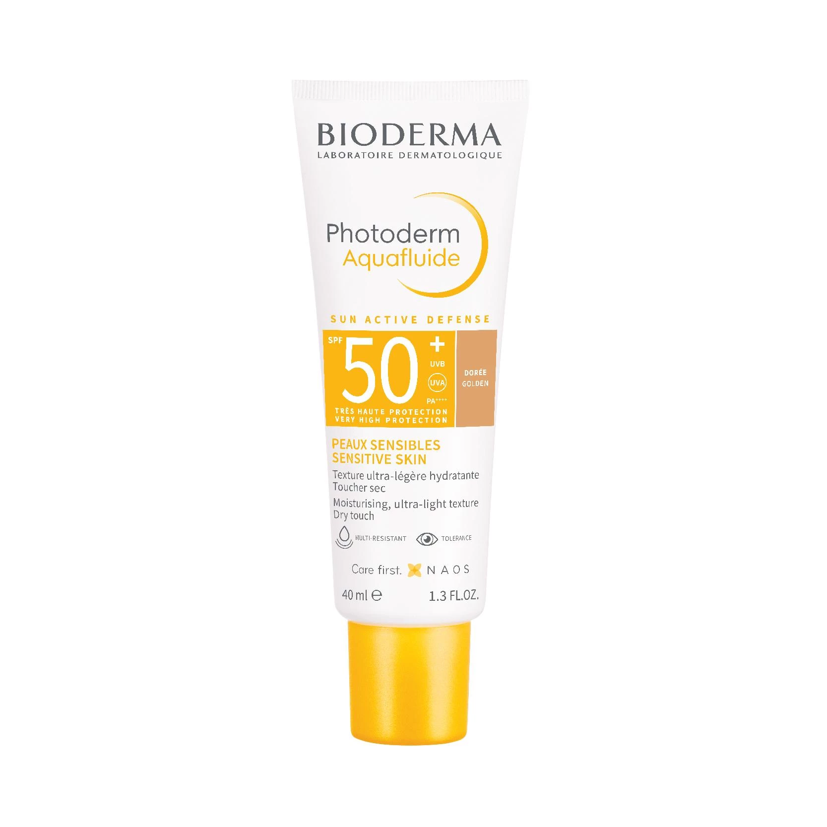 BIODERMA PHOTODERM AQUAFLUID TEINTEE DOREE SPF50+ 40ML