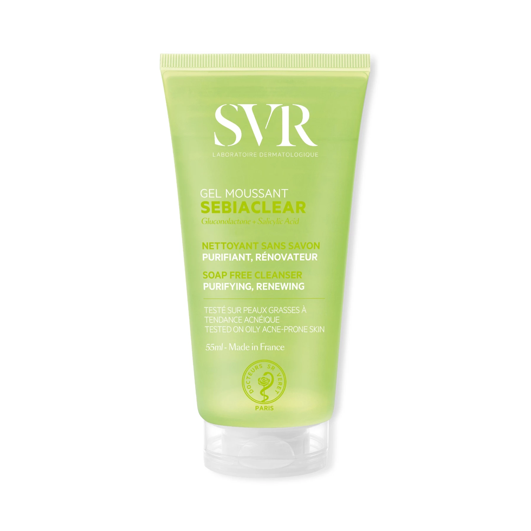 SVR SEBIACLEAR GEL MOUSSANT 55ML