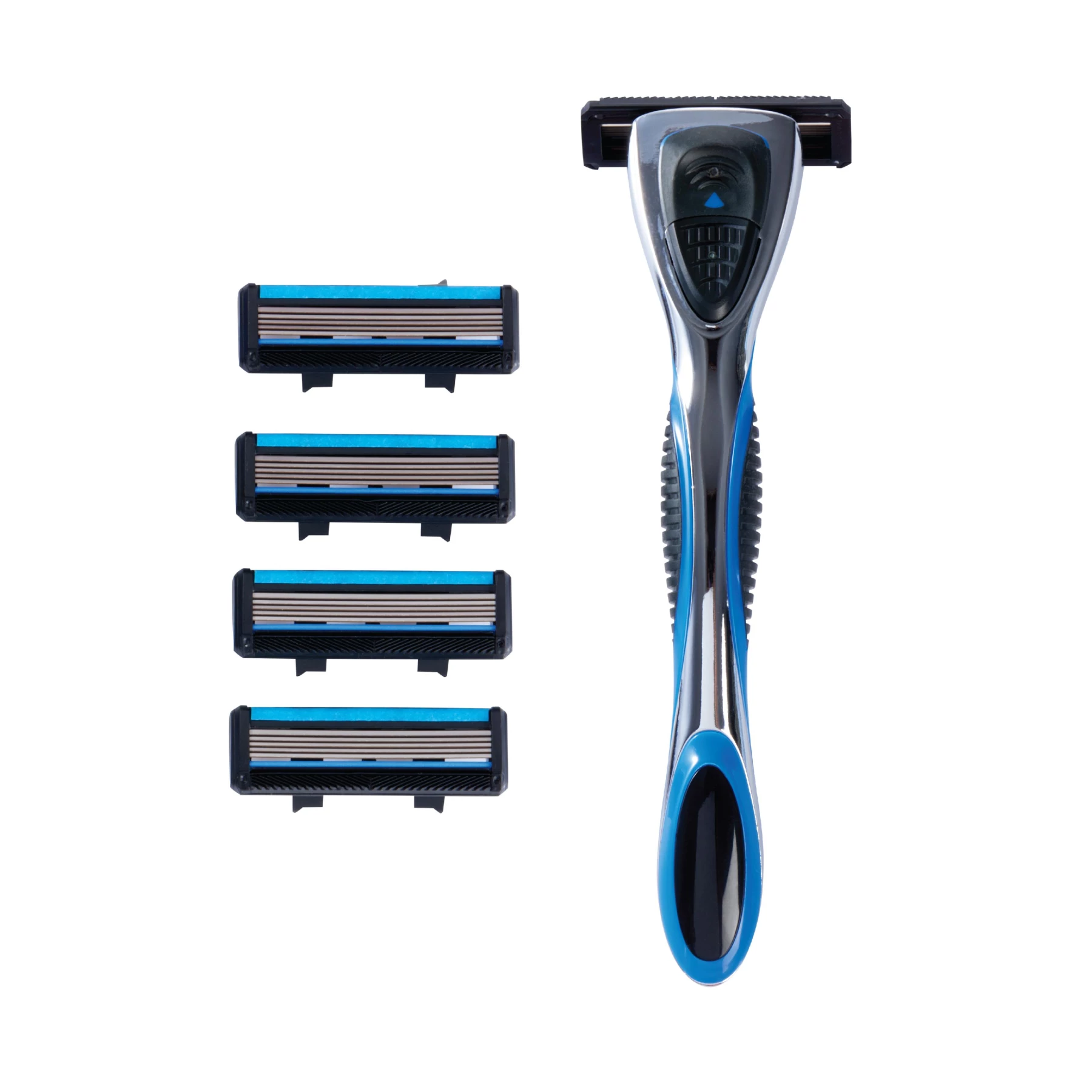 VITRY 5-BLADE PRECISION RAZOR + 4 REFILLS