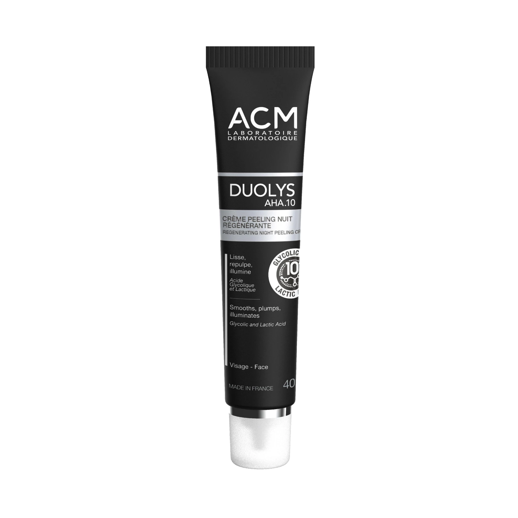 ACM DUOLYS AHA.10 REGENERATION NIGHT PEELING CREAM 40GR