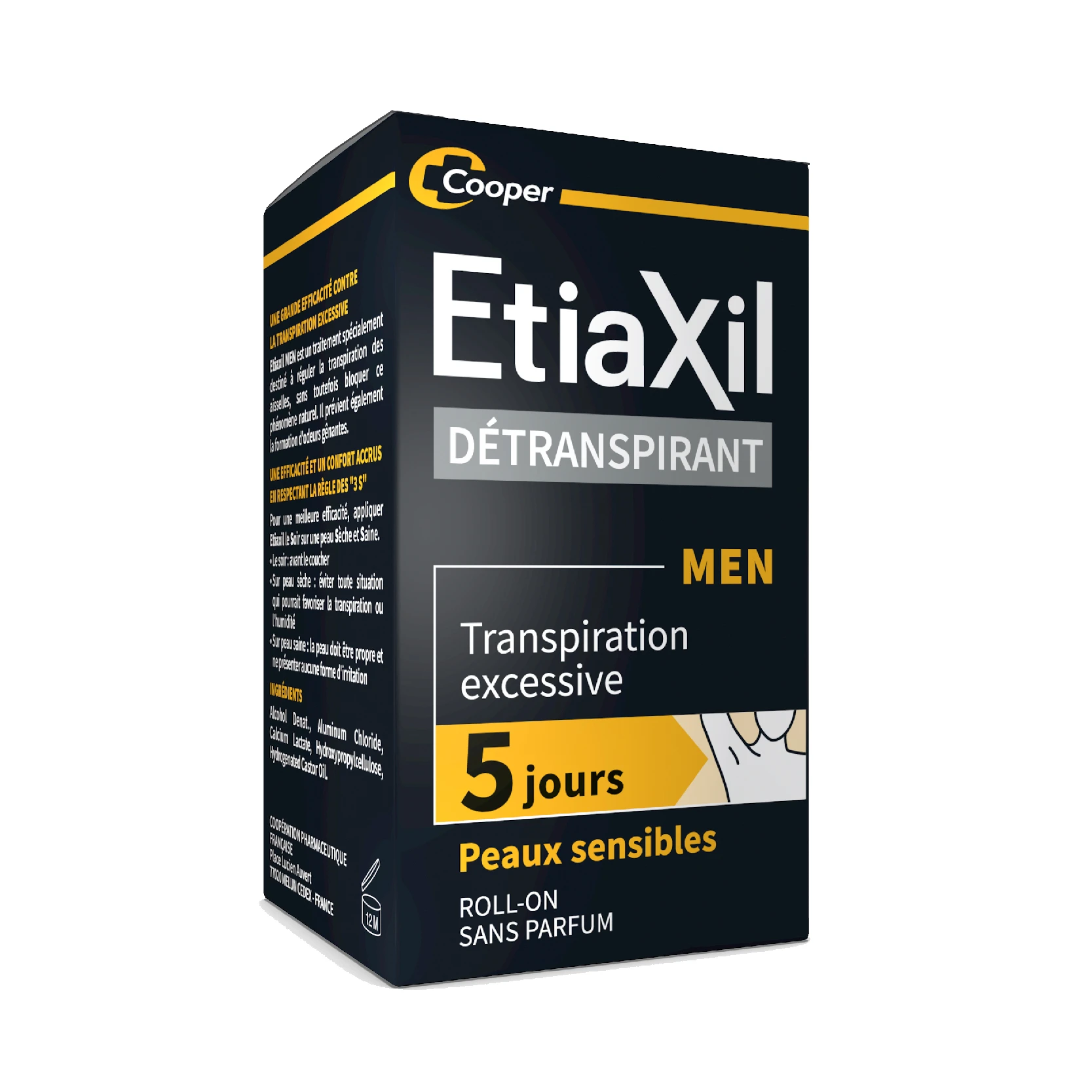 ETIAXIL MEN ANTI-PERSPIRANT ROLL-ON 15ML