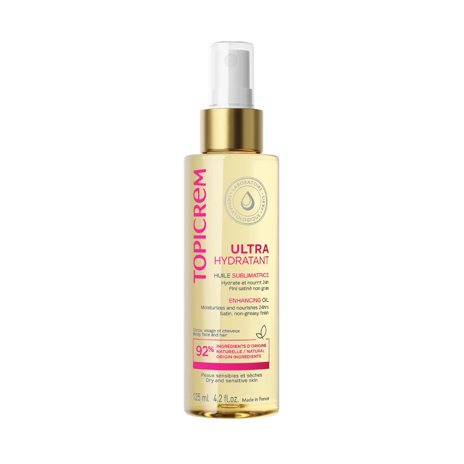 TOPICREM ULTRA-MOISTURIZING ENHANCING OIL 125ML