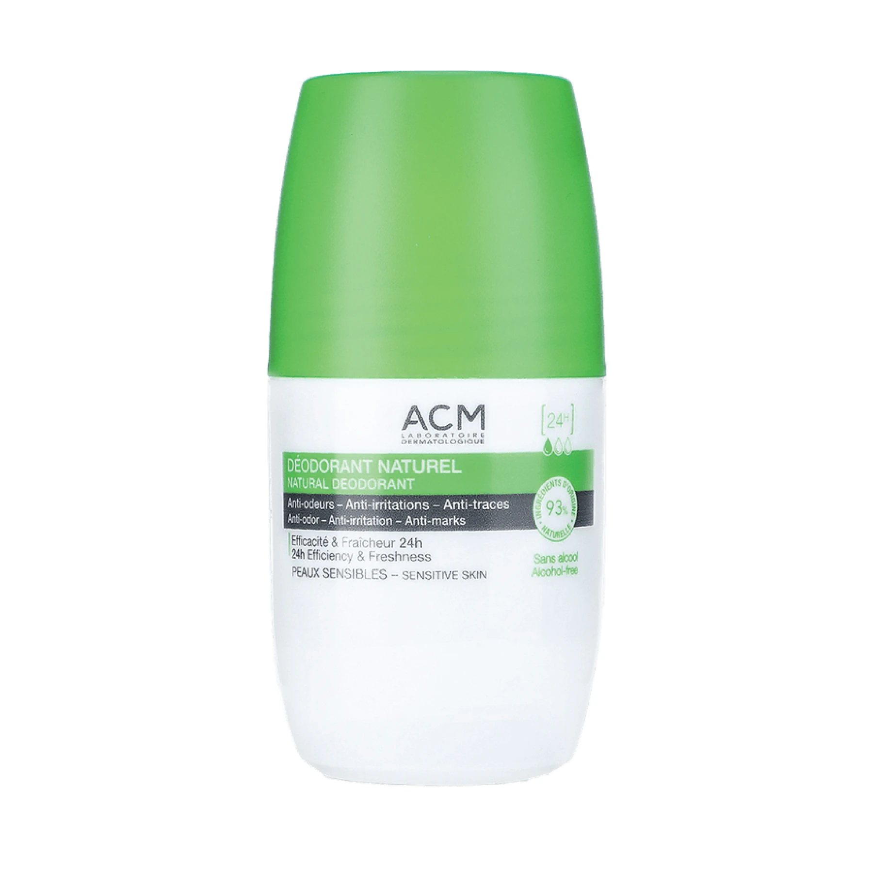 ACM NATURAL DEODORANT ROLL ON 24H 50ML
