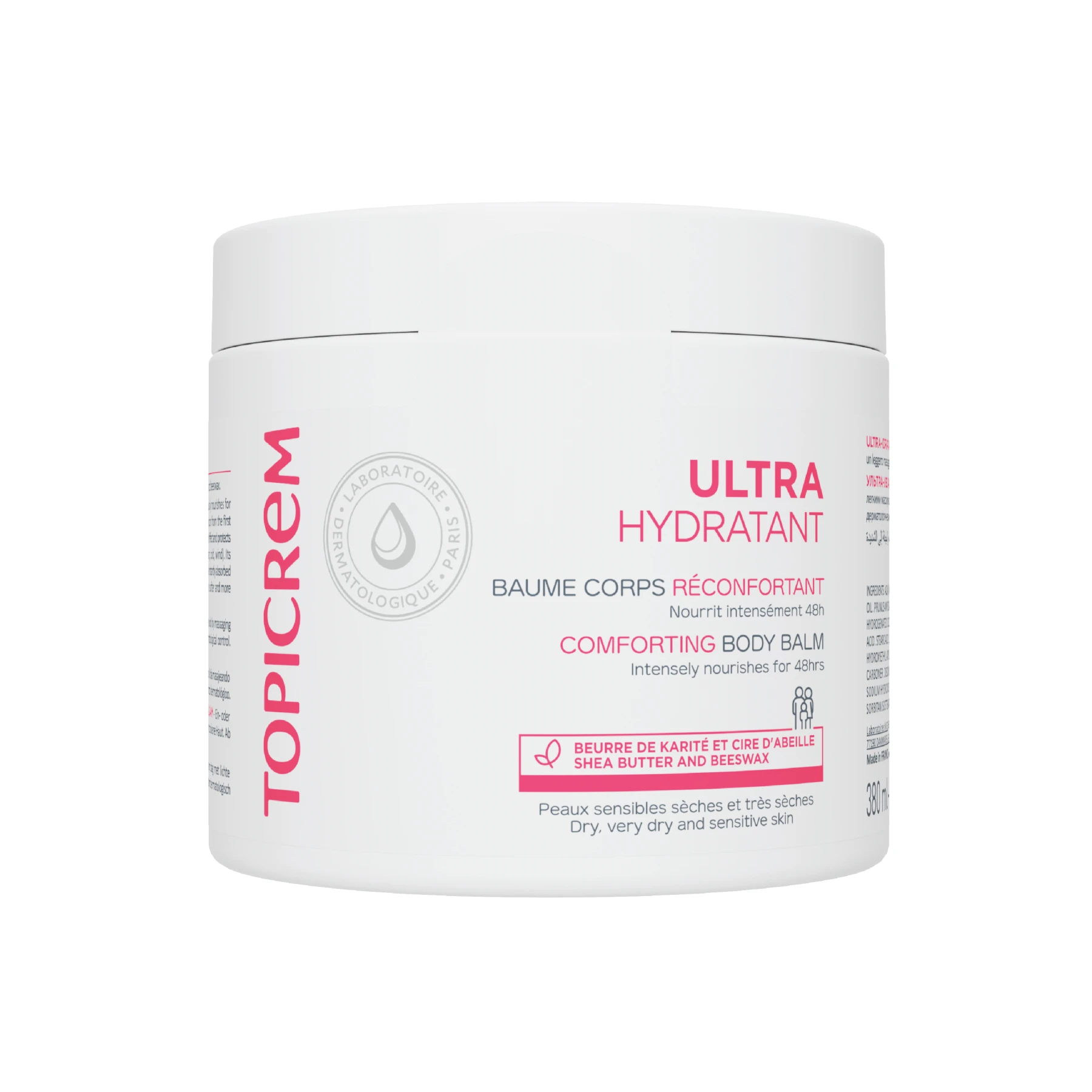TOPICREM ULTRA-MOISTURIZING COMFORTING BODY BALM 380ML        