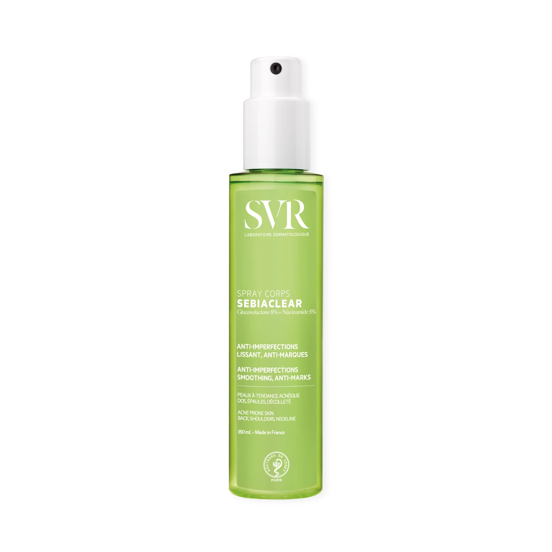 SVR SEBIACLEAR BODY SPRAY 150ML