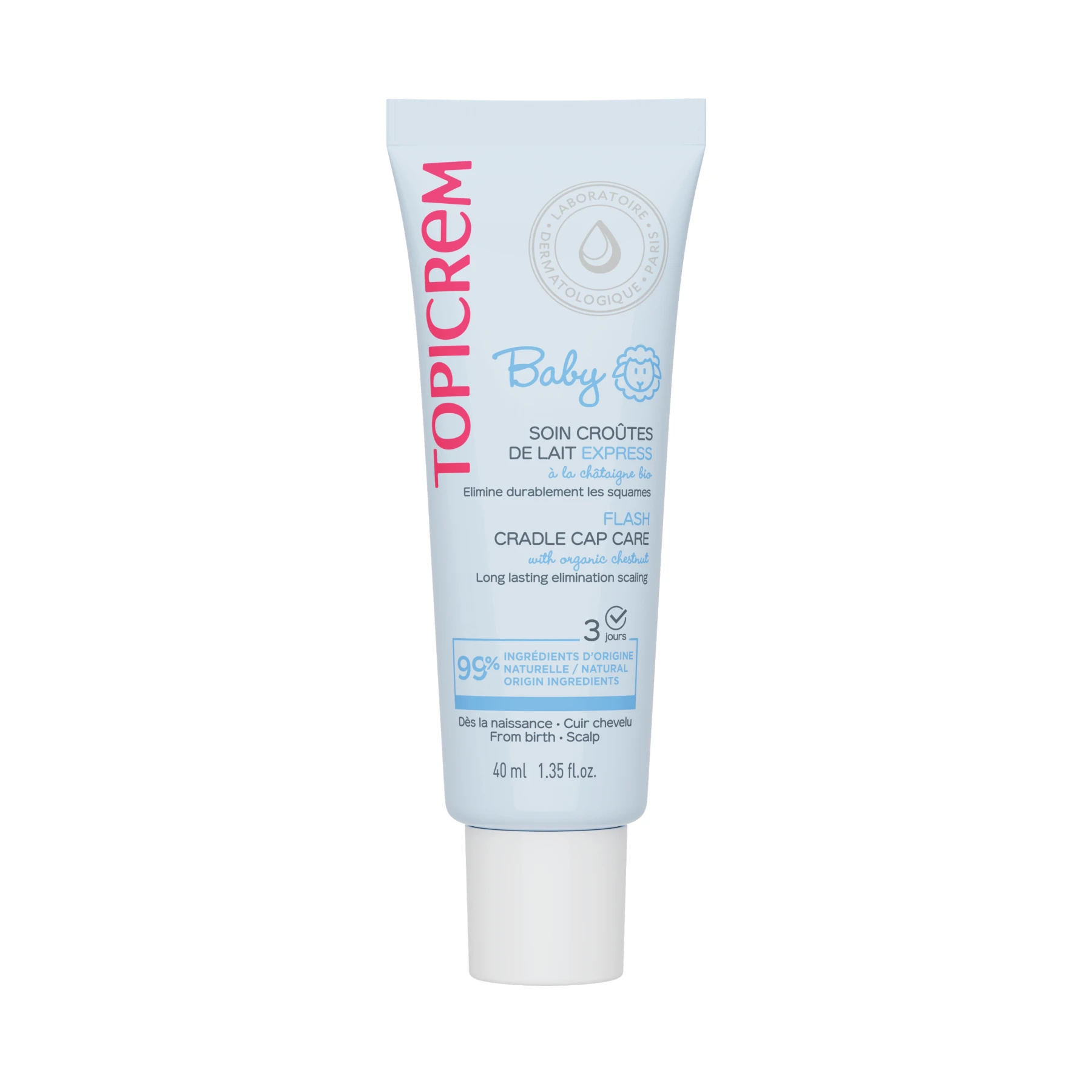 TOPICREM BABY FLASH CRADLE CAP CARE 40ML