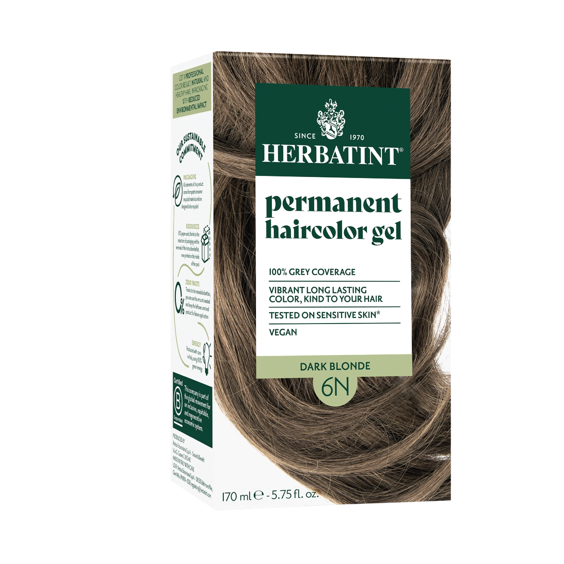 HERBATINT 6N DARK BLONDE 150ML