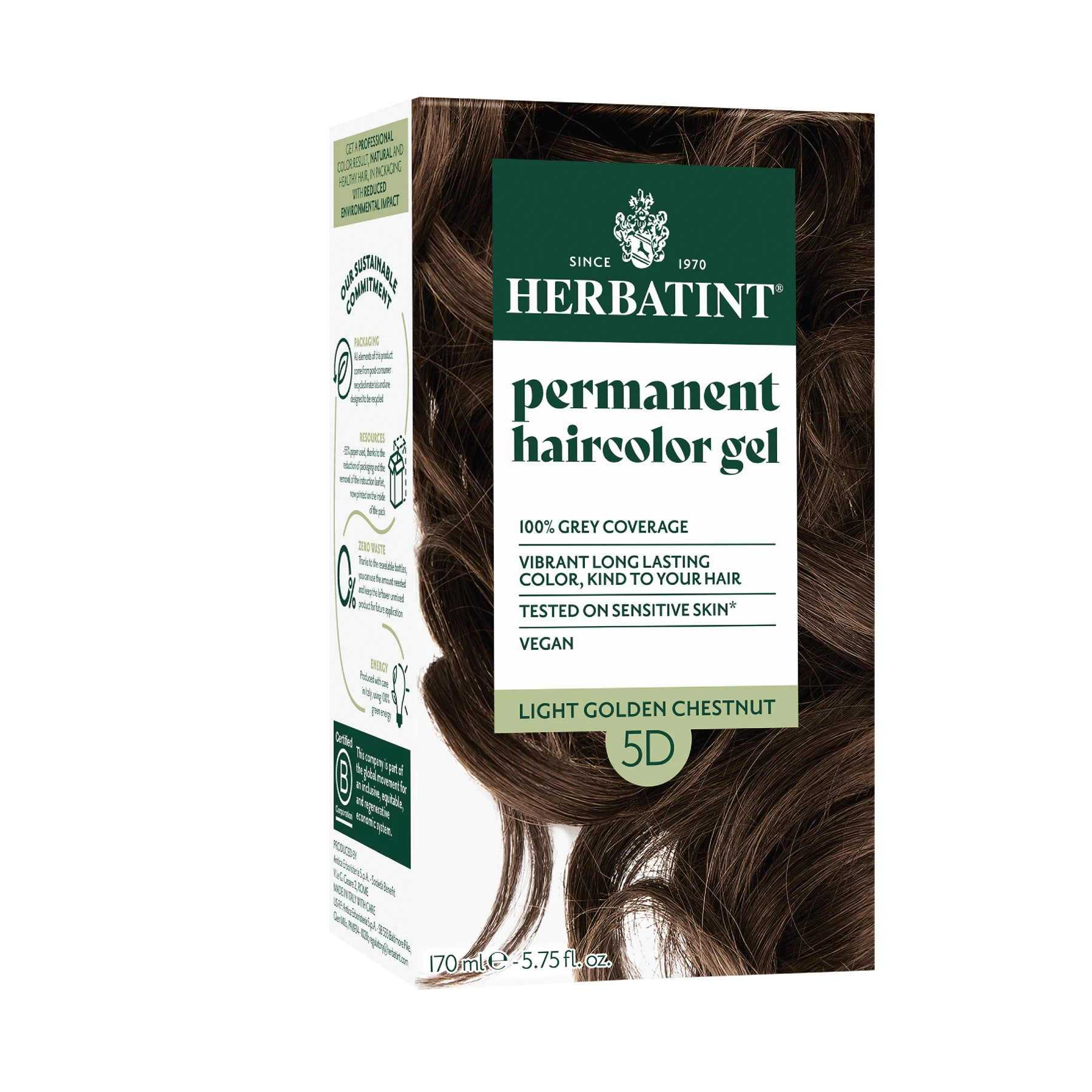 HERBATINT 5D LIGHT GOLDEN CHESTNUT 150ML