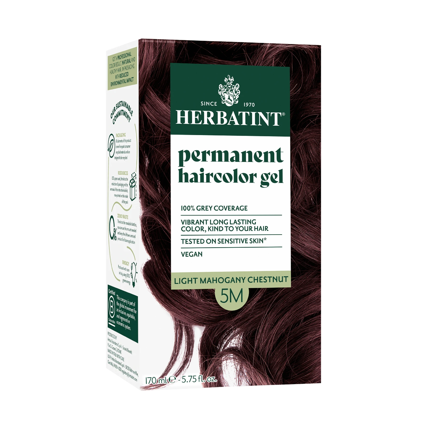 HERBATINT 5M LIGHT MAHOGANY CHESTNUT 150ML