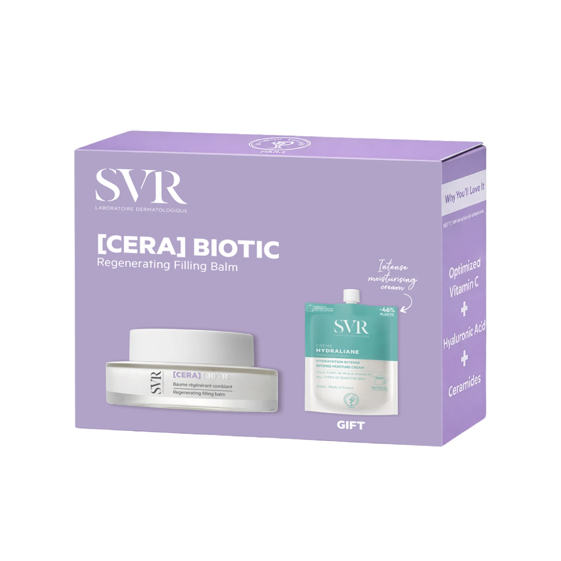 SVR [CERA] BIOTIC 50ML + FREE HYDRALIANE LEGERE 50ML