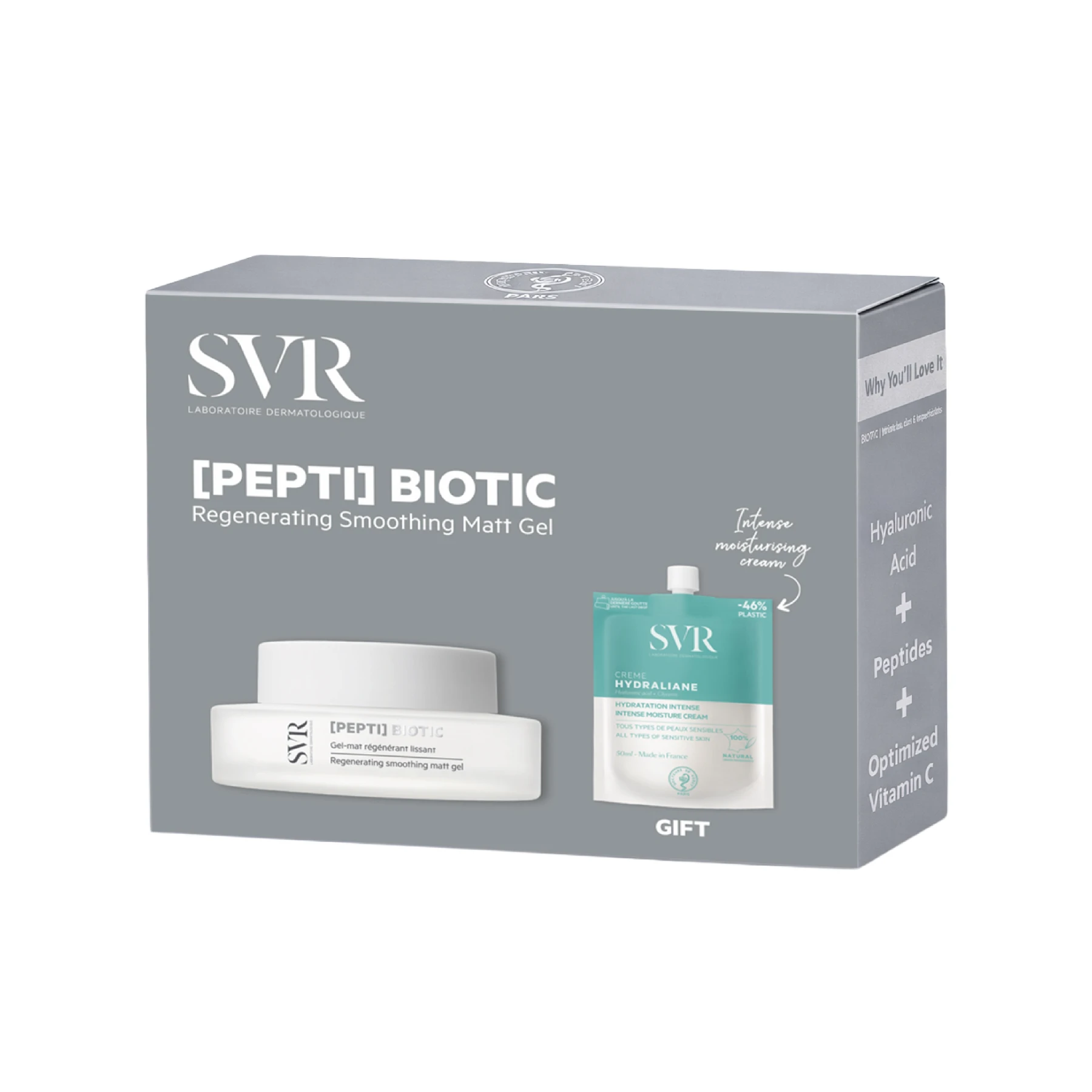  SVR [PEPTI] BIOTIC 50ML + FREE HYDRALIANE LEGERE 50ML