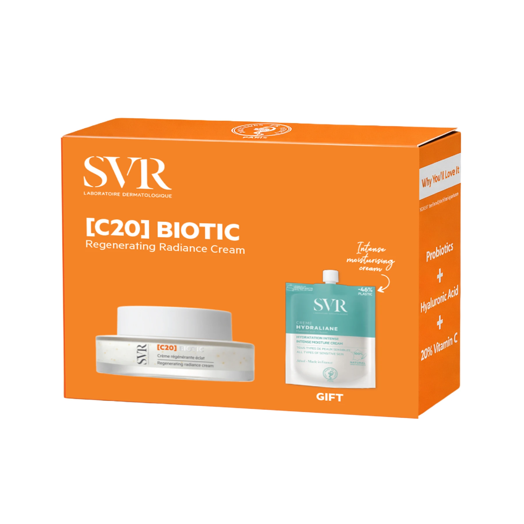 SVR [C20] BIOTIC 50ML + FREE HYDRALIANE LEGERE 50ML