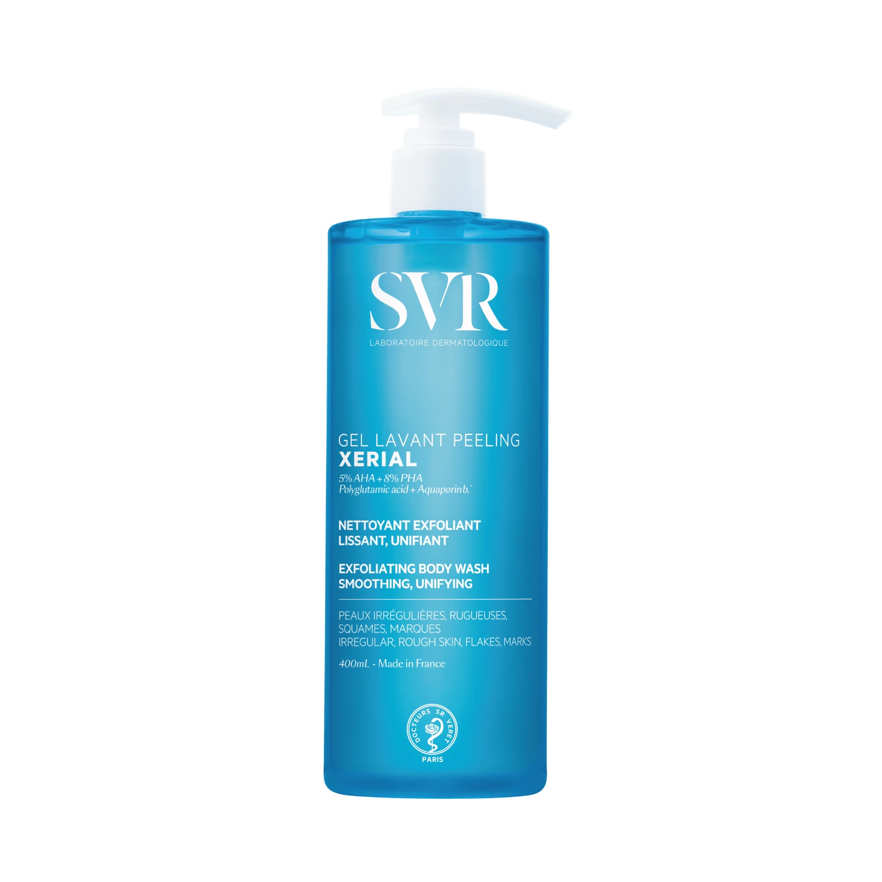 SVR XERIAL GEL LAVANT PEELING 400ML