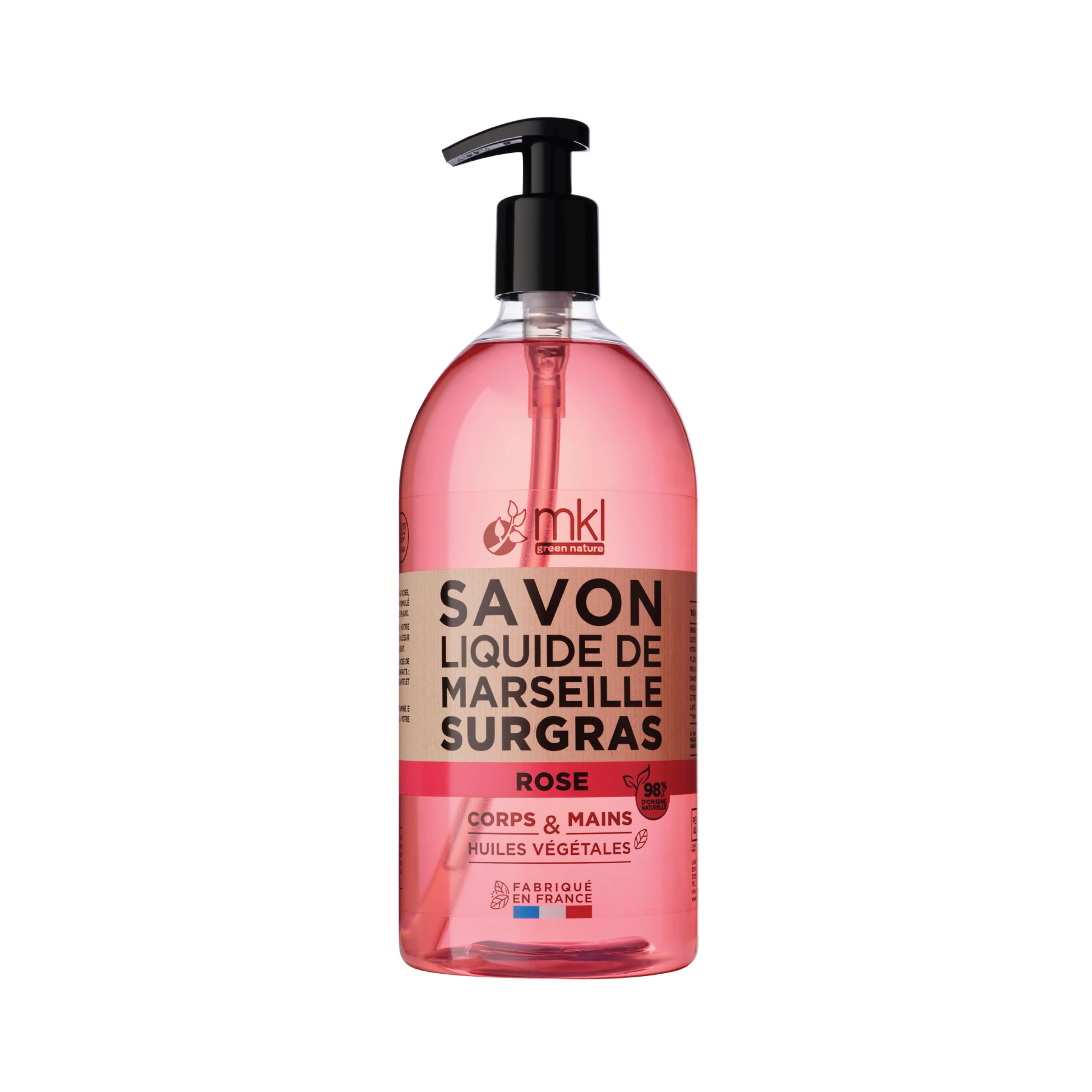 MKL MARSEILLE LIQUID SOAP - ROSE 1L