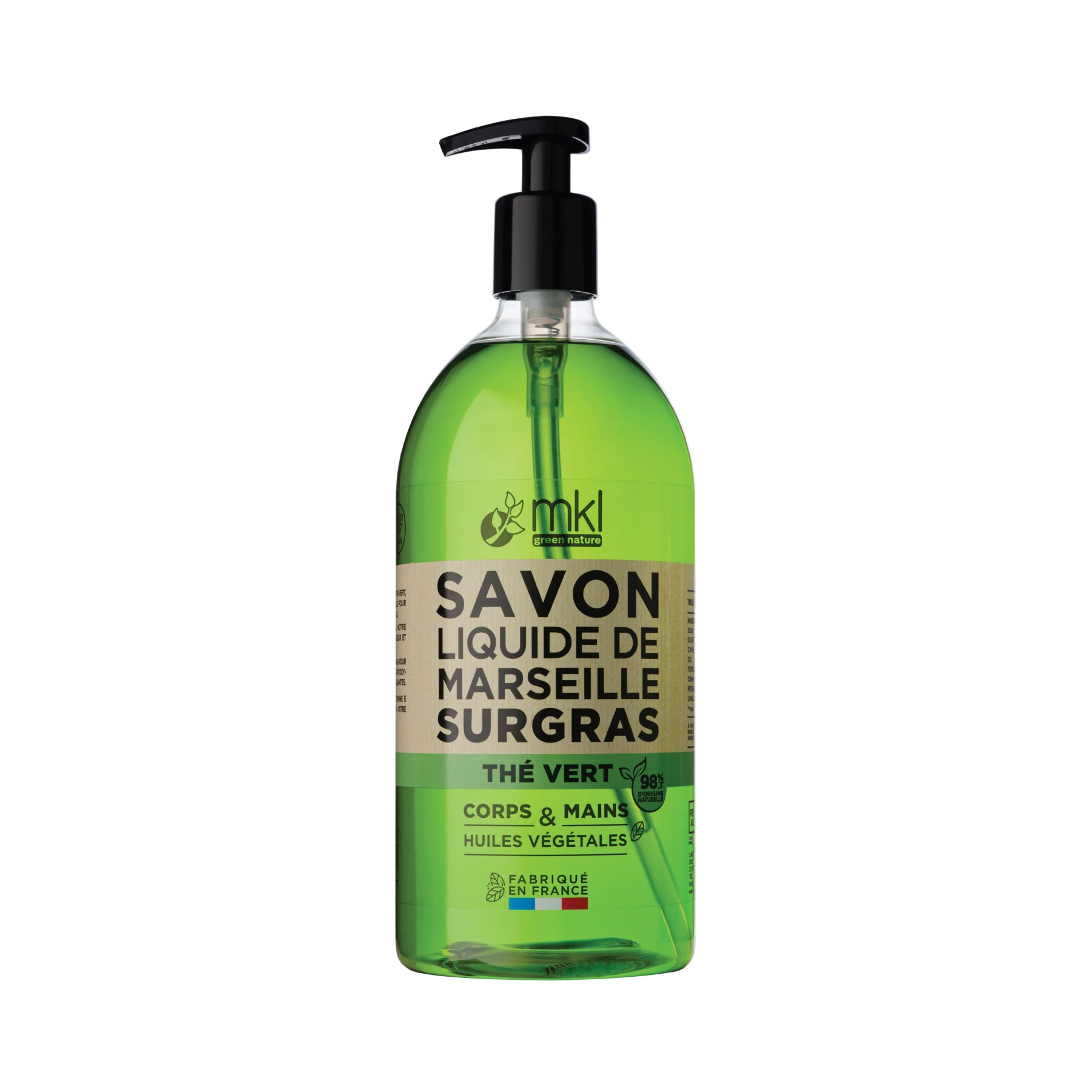 MKL MARSEILLE LIQUID SOAP - GREEN TEA 1L