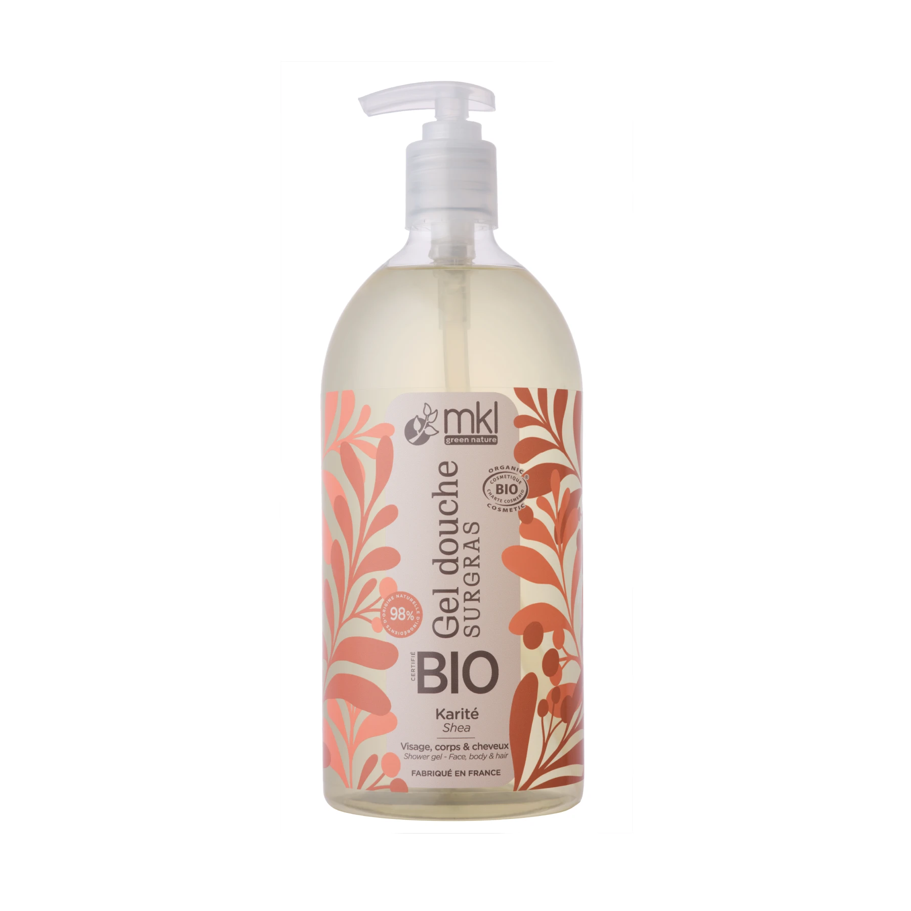 MKL SHOWER GEL BIO - SHEA 1L