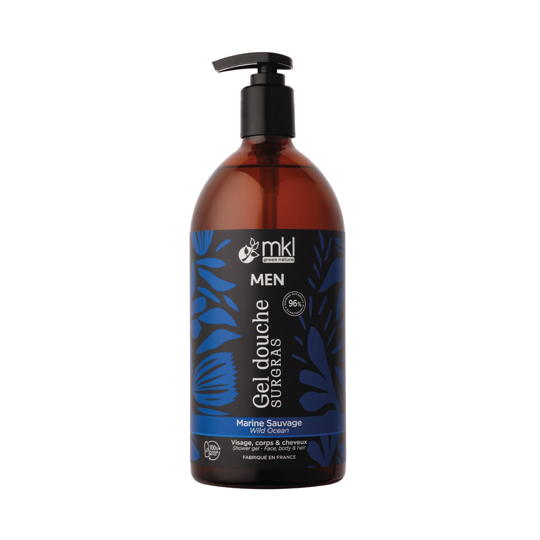 MKL SHOWER GEL MEN - WILD NAVY