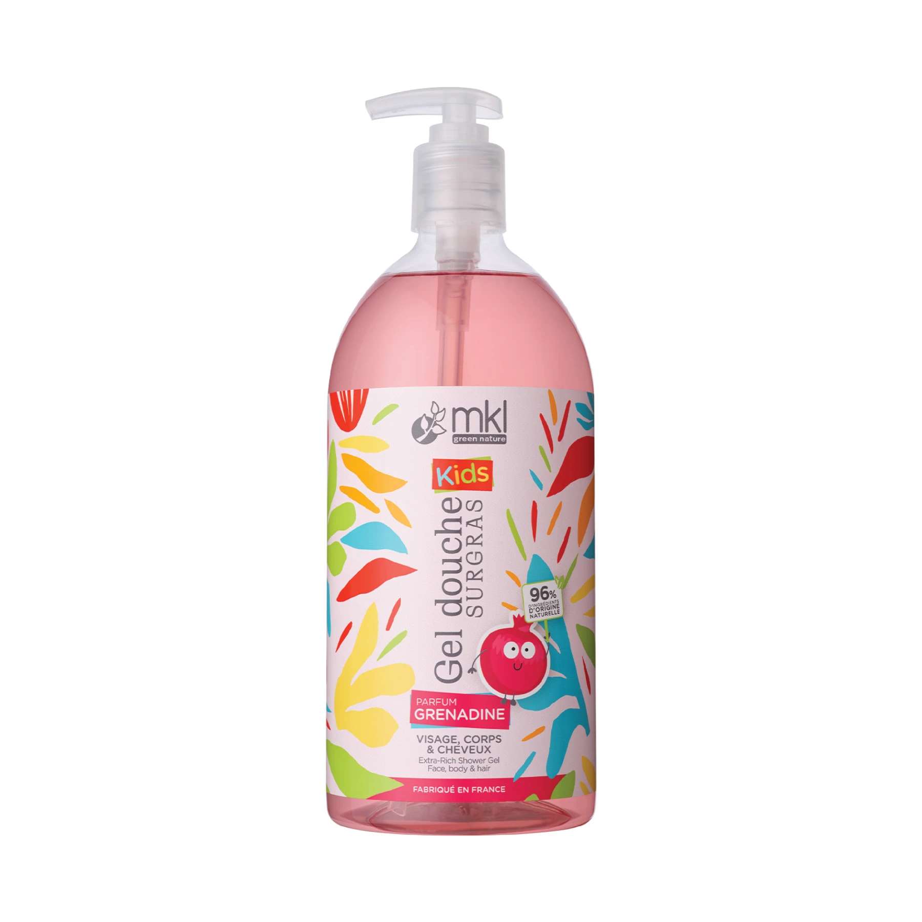 MKL SHOWER GEL KIDS - GRENADINE 1L