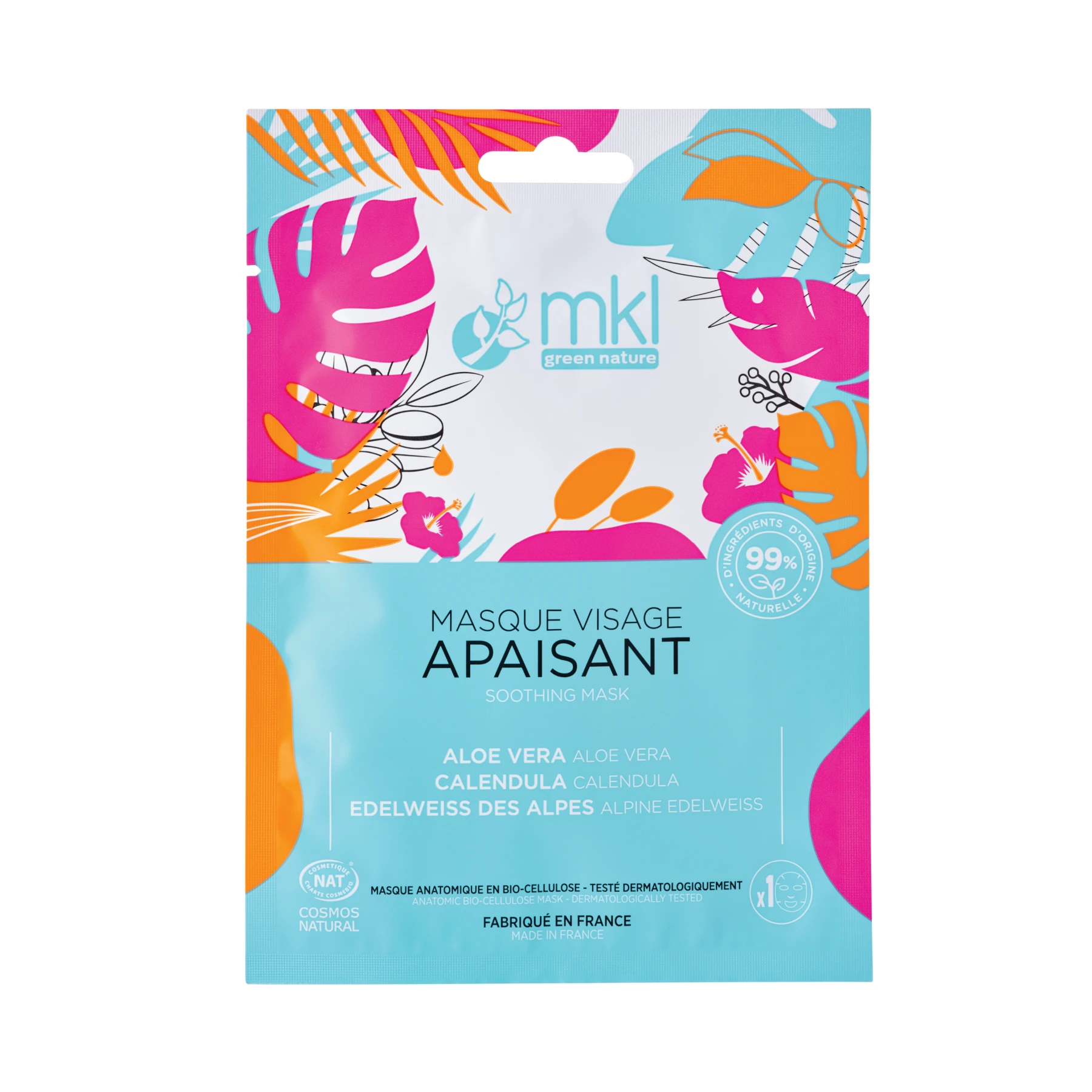 MKL FACE MASK - SOOTHING 10ML