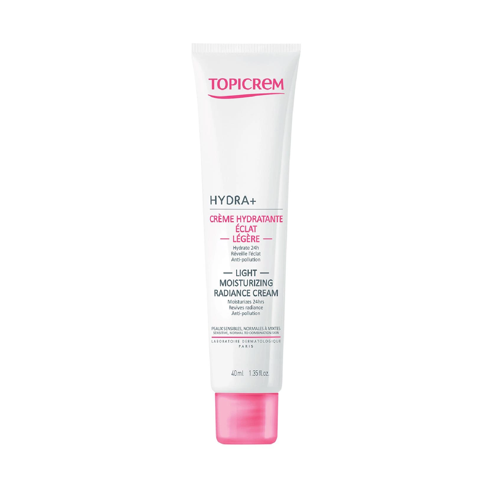 TOPICREM HYDRA+ LIGHT MOISTURIZING RADIANCE CREAM 40ML