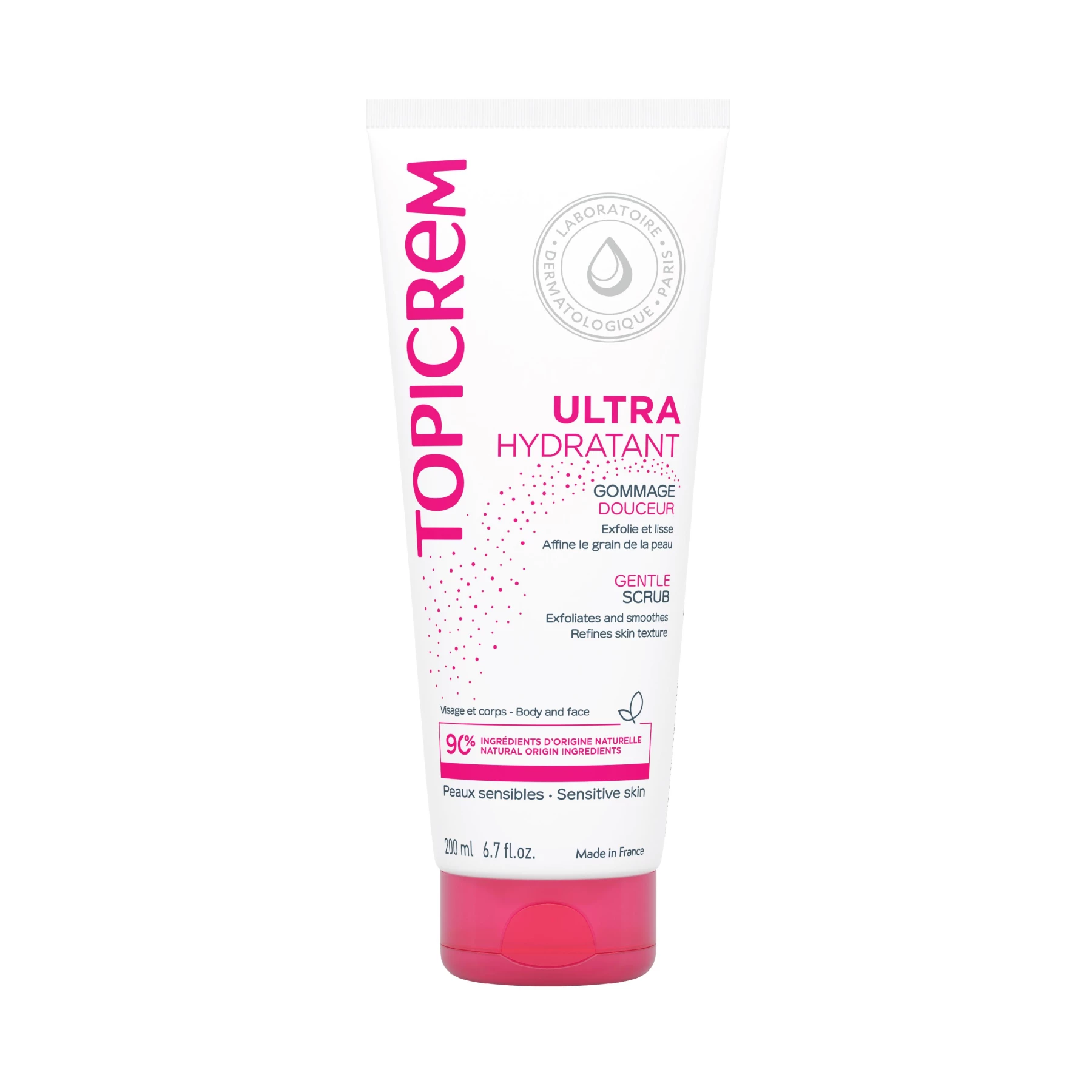 TOPICREM ULTRA-MOISTURIZING GENTLE SCRUB 200ML
