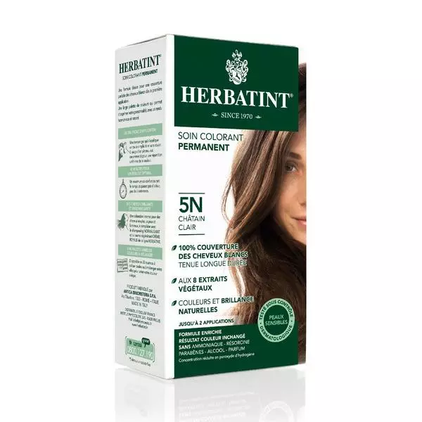 HERBATINT 5N LIGHT CHESTNUT 150ML