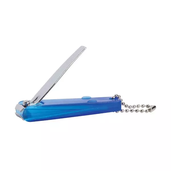 VITRY BLUE POCKET NAIL CLIPPER WITH CHAIN