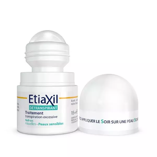 ETIAXIL DÉTRANSPIRANT PEAUX SENSIBLES AISSELLES ROLL-ON 15ML