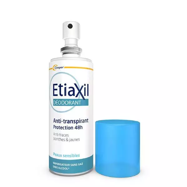 ETIAXIL ANTI-TRANSPIRANT 48H PROTECTION SPRAY SANS GAZ 100ML