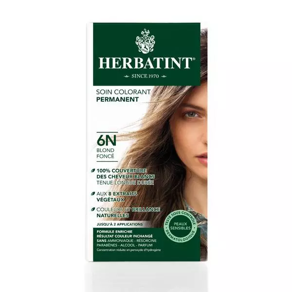 HERBATINT 6N DARK BLONDE 150ML