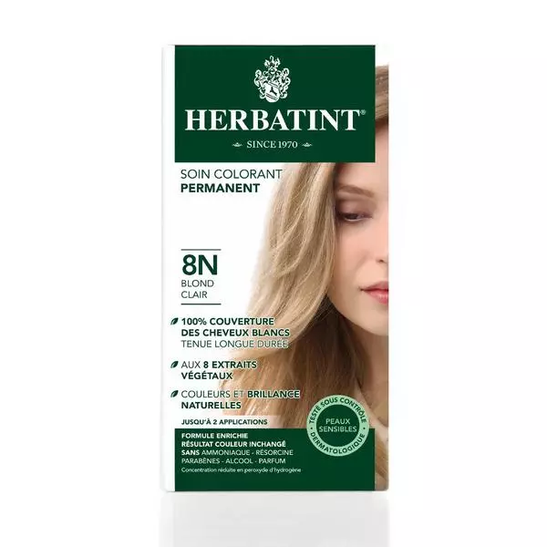 HERBATINT 8N LIGHT BLONDE 150ML