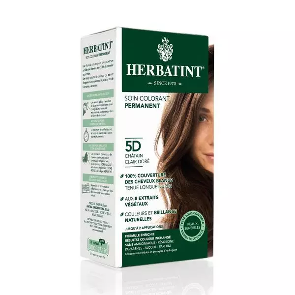 HERBATINT 5D LIGHT GOLDEN CHESTNUT 150ML