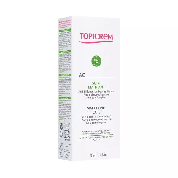 TOPICREM AC MATTIFYING CARE 40ML