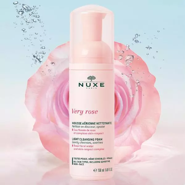 NUXE VERY ROSE LIGHT CLEANSING FOAM 150ML