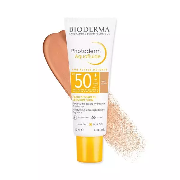 BIODERMA PHOTODERM AQUAFLUID TEINTEE DOREE SPF50+ 40ML