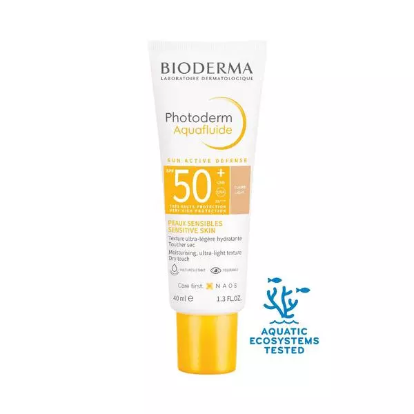 BIODERMA PHOTODERM AQUAFLUID TEINTEE CLAIRE 40ML