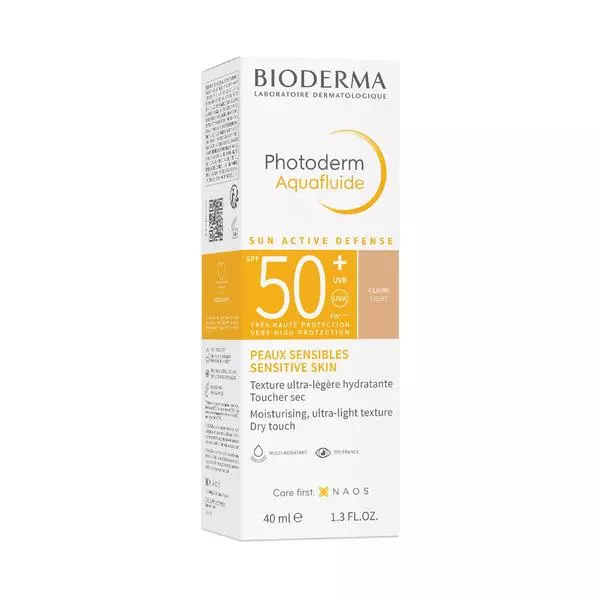 BIODERMA PHOTODERM AQUAFLUID TEINTEE CLAIRE 40ML