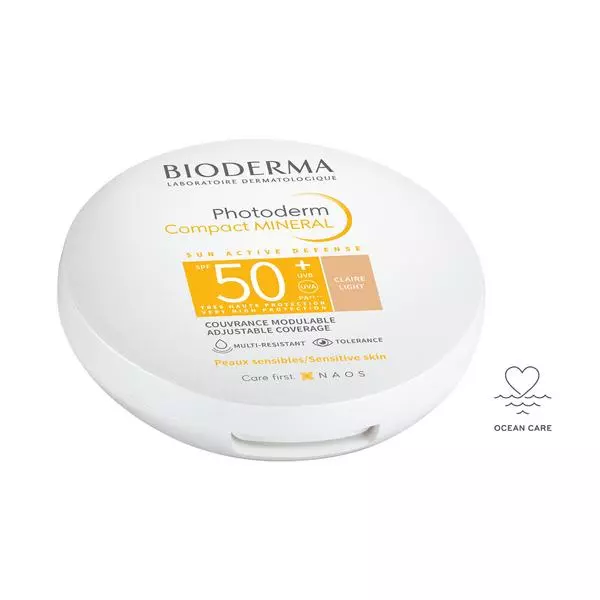 BIODERMA PHOTODERM COMPACT TEINTEE CLAIRE SPF50+ 10GR