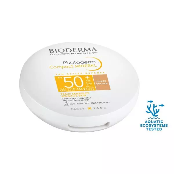 BIODERMA PHOTODERM COMPACT TEINTEE DOREE SPF50+ 10G