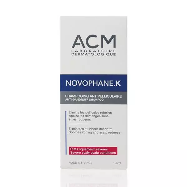 ACM NOVOPHANE K SHAMPOO - SEVERE DANDRUFF 125ML