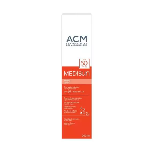 ACM MEDISUN SPRAY SPF50+ 200ML